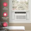 Frigidaire 10,000 BTU Smart Inverter Window Air Conditioner with Wi-Fi and Energy Star Certification, Cools Up to 450 Sq. Ft., Ultra Quiet Operation, White