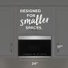 Frigidaire 1.4 Cu. Ft. Compact Over-the-Range Microwave in White with Automatic Sensor Cooking(Stainless Steel)