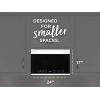 Frigidaire 1.4 Cu. Ft. Compact Over-the-Range Microwave in White with Automatic Sensor Cooking(White)