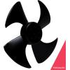 Frigidaire 240524102 Condenser Fan Blade for Refrigerators, Black