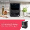 Frigidaire 3-in-1 Air Fryer, Large 5.3 QT Capacity, Digital Display, 3 Cooking Modes, 5 Recipe Presets, Automatic Shake Reminder, PFAS-Free Cooking Surfaces, Black(5-1 Air Fryer)