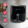 Frigidaire 3-in-1 Air Fryer, Large 5.3 QT Capacity, Digital Display, 3 Cooking Modes, 5 Recipe Presets, Automatic Shake Reminder, PFAS-Free Cooking Surfaces, Black(3-1 Air Fryer)