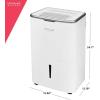 Frigidaire 50-Pint Smart Dehumidifier for Basement, Garage, Attic, 115V, Energy Star Moisture Absorber with Timer, Wi-Fi, App Control and Amazon Alexa & Google Home Compatibility in White