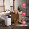 Frigidaire Portable Room Air Conditioner 8,000 BTU (ASHRAE) / 5,500 BTU (DOE), Cools Up to 350 Sq. Ft., Quiet Operation, Dehumidifying Dry Mode, White