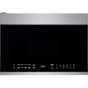 Frigidaire 1.4 Cu. Ft. Compact Over-the-Range Microwave in White with Automatic Sensor Cooking(Stainless Steel)