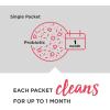 Frigidaire 10FFPROS02 ReadyClean Probiotic Sink & Disposer Cleaner, 6 Treatments(1 Count (Pack of 1))