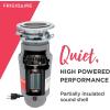 Frigidaire 1/3 HP Corded Garbage Disposal for Kitchen Sinks | FF03DISPC1(1/3 HP)