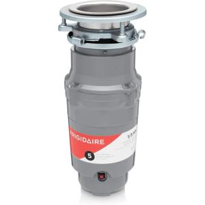 Frigidaire 1/2 HP Direct Wire Garbage Disposal for Kitchen Sinks | FF05DISPD1, Gray(1/3 HP)