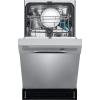 FRIGIDAIRE 18 in. ADA Compact Front Control Dishwasher in Stainless Steel with Dual Spray Arms, 52 dBA, includes room-of-choice delivery(Silver)