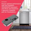 Frigidaire 5304506521 Detergent and Rinse Aid Dispenser for Dishwashers, Gray