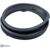Electrolux 134616100 Door Boot Seal Bellows Kit for Washing Machines, Gray