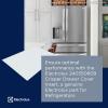 Electrolux 240350609 Crisper Drawer Cover Insert for Refrigerators, Glass