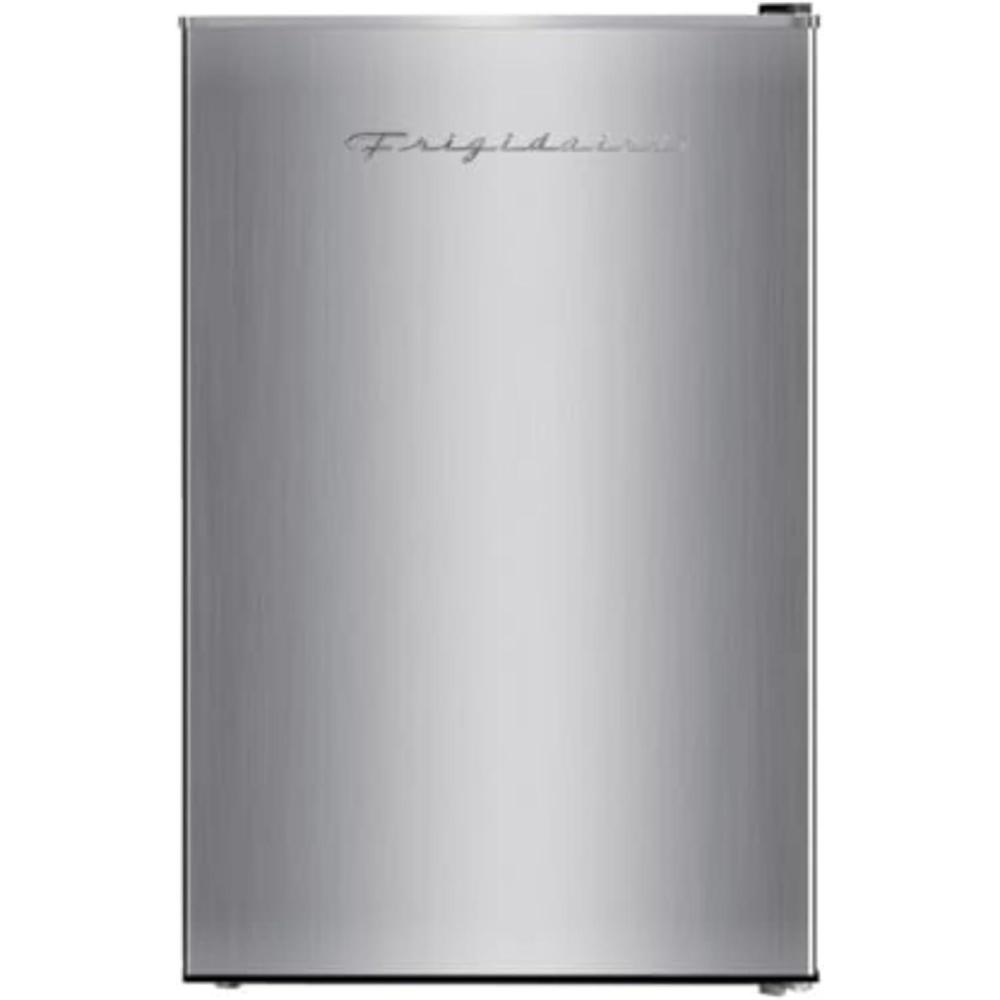 imageFrigidaire EFR323 32 cu ft Compact Fridge Mini Refrigerator Stainless Steel Platinum Series32 cu ft