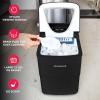Frigidaire EFIC108-Blue Compact Ice Maker, Counter-top Portable, 26 lb per Day, Blue(Black)