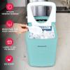 Frigidaire EFIC108-Blue Compact Ice Maker, Counter-top Portable, 26 lb per Day, Blue(Blue)