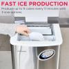 Frigidaire EFIC115 Extra Large Ice Maker, Stainless Steel, 48 lbs per Day(48 lbs of Ice per day)