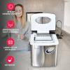 Frigidaire EFIC115 Extra Large Ice Maker, Stainless Steel, 48 lbs per Day(48 lbs of Ice per day)
