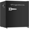 Frigidaire Coral EFR176- AMZ EFR176 Retro Mini Refrigerator-Energy Saving-Adjustable Thermostat Control-Side Mounted Bottle Opener-Ideal for for Dorm, Office, RV, Garage, Apartment 1.6 Cubic Feet(Black)