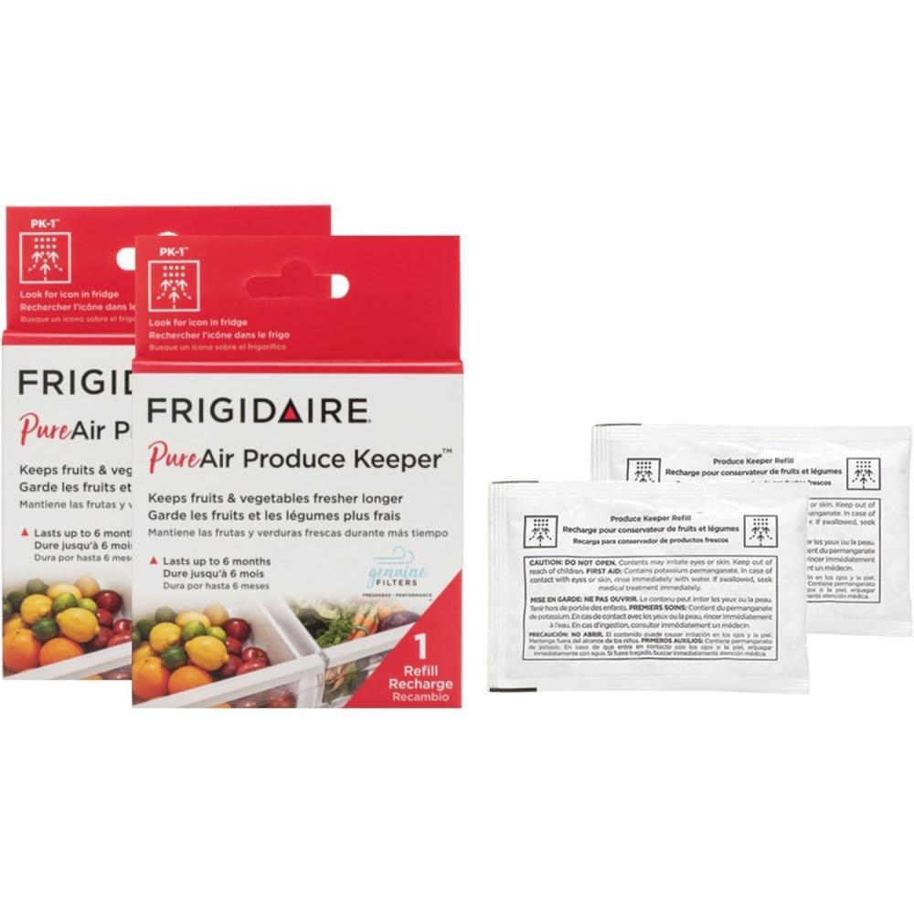 imageFrigidaire FRPAPKRF2PK FRPAPKRF Pure Air 2 Pack Produce Keeper WhitePack of 2