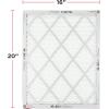 Frigidaire PureAir® 20x25x1 MERV 11 Prem Allergen Electrostatic Pleated Air Conditioner HVAC AC Furnace Filters – 6 Pack (exact dimensions 19.81 X 24.81 X 0.81)(16 x 20 x 1)