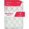 Frigidaire PureAir® 20x25x1 MERV 11 Prem Allergen Electrostatic Pleated Air Conditioner HVAC AC Furnace Filters – 6 Pack (exact dimensions 19.81 X 24.81 X 0.81)(16 x 25 x 1)