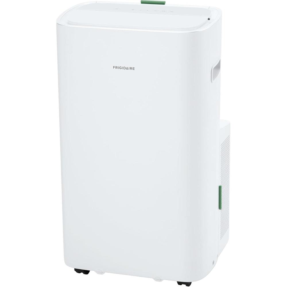 imageFrigidaire 4in1 Smart Portable Room Air Conditioner with WiFi ampamp Supplemental Heat 14000 BTU ASHRAE  10000 BTU DOE Cools Up to 700 Sq Ft Quiet Operation White