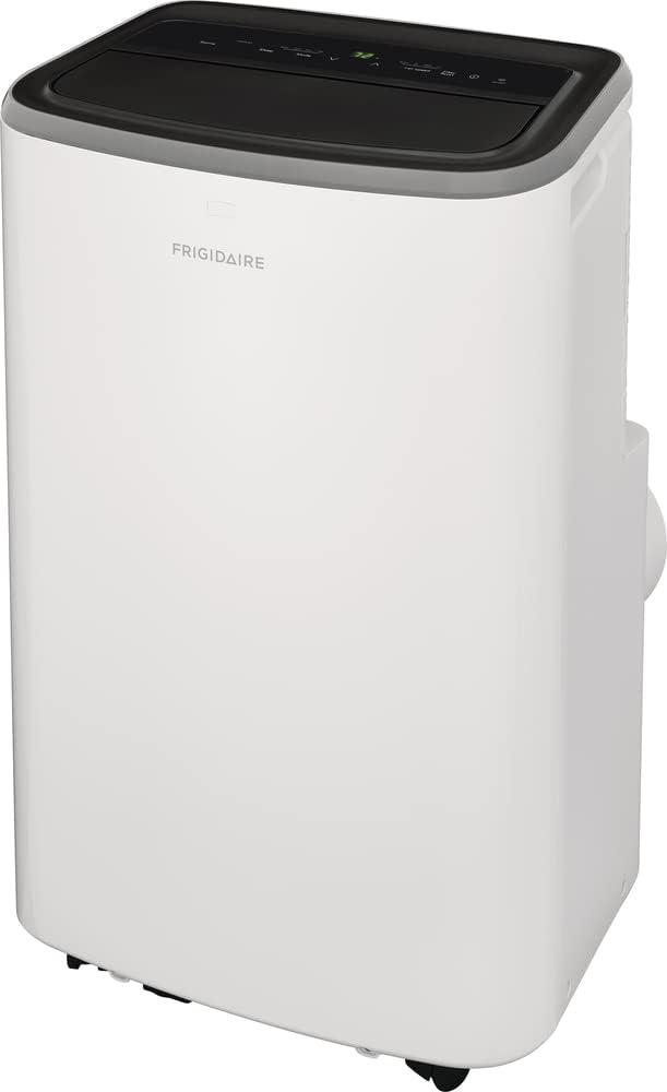 imageFrigidaire FHPW142AC1 Portable Air Conditioner 14K BTU ASHRAE 10K BTU DOE with MultiSpeed FanDehumidifier ModeBuiltin Air IonizerWashable FilterWorks with AlexaWiFi Connected in White