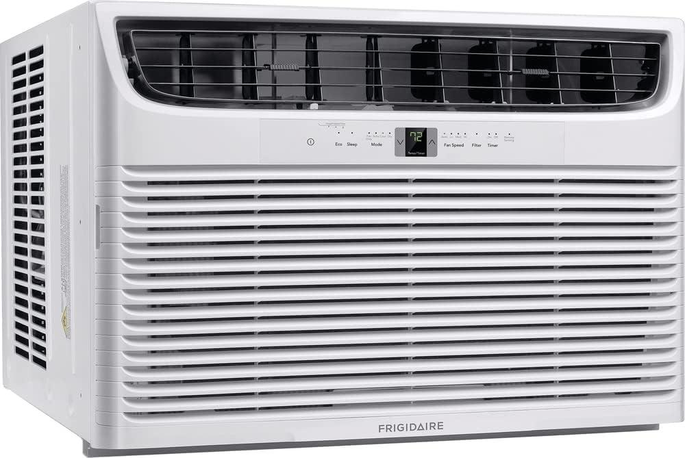 imageFrigidaire FHWC282WB2 Window Air Conditioner 28000 BTU with Easy Install Slide Out Chassis MultiSpeed Fan EasytoClean Washable Filter Eco Mode in White28 000 BTU