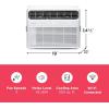 Frigidaire 12,000 BTU Smart Inverter Window Air Conditioner with Wi-Fi and Energy Star Certification, Cools Up to 550 Sq. Ft., Ultra Quiet Operation, White(12 000 BTU)