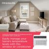 Frigidaire 12,000 BTU Smart Inverter Window Air Conditioner with Wi-Fi and Energy Star Certification, Cools Up to 550 Sq. Ft., Ultra Quiet Operation, White(12 000 BTU)