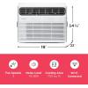 Frigidaire 14,000 BTU Smart Inverter Window Air Conditioner with Wi-Fi and Energy Star Certification, Cools Up to 700 Sq. Ft., Ultra Quiet Operation, White(14 000 BTU)