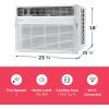 Frigidaire 24,000 BTU Smart Inverter Window Air Conditioner with Wi-Fi and Energy Star Certification, Cools Up to 1,020 Sq. Ft., Ultra Quiet Operation, White