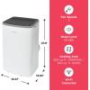 Frigidaire 3-in-1 Smart Portable Room Air Conditioner with Wi-Fi 12,000 BTU (Ashrae) / 8,000 BTU (DOE), Cools Up to 550 Sq. Ft., Quiet Operation, White(8000 BTU)