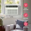 Frigidaire 8,000 BTU Smart Window Air Conditioner with Wi-Fi, Cools Up to 350 Sq. Ft., Remote Control, Quiet Operation, Eco Mode, 3 Fan Speeds, White(New 2024 10 000 BTU)