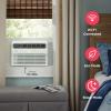 Frigidaire 8,000 BTU Smart Window Air Conditioner with Wi-Fi, Cools Up to 350 Sq. Ft., Remote Control, Quiet Operation, Eco Mode, 3 Fan Speeds, White(New 2024 8 000 BTU)