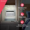 Frigidaire 8,000 BTU Window Air Conditioner & Dehumidifier, 115V, Cools up to 350 Sq. Ft. for Apartment, Dorm Room & Small/Medium Rooms, with Remote Control, Programmable Timer, and Sleep Mode, White