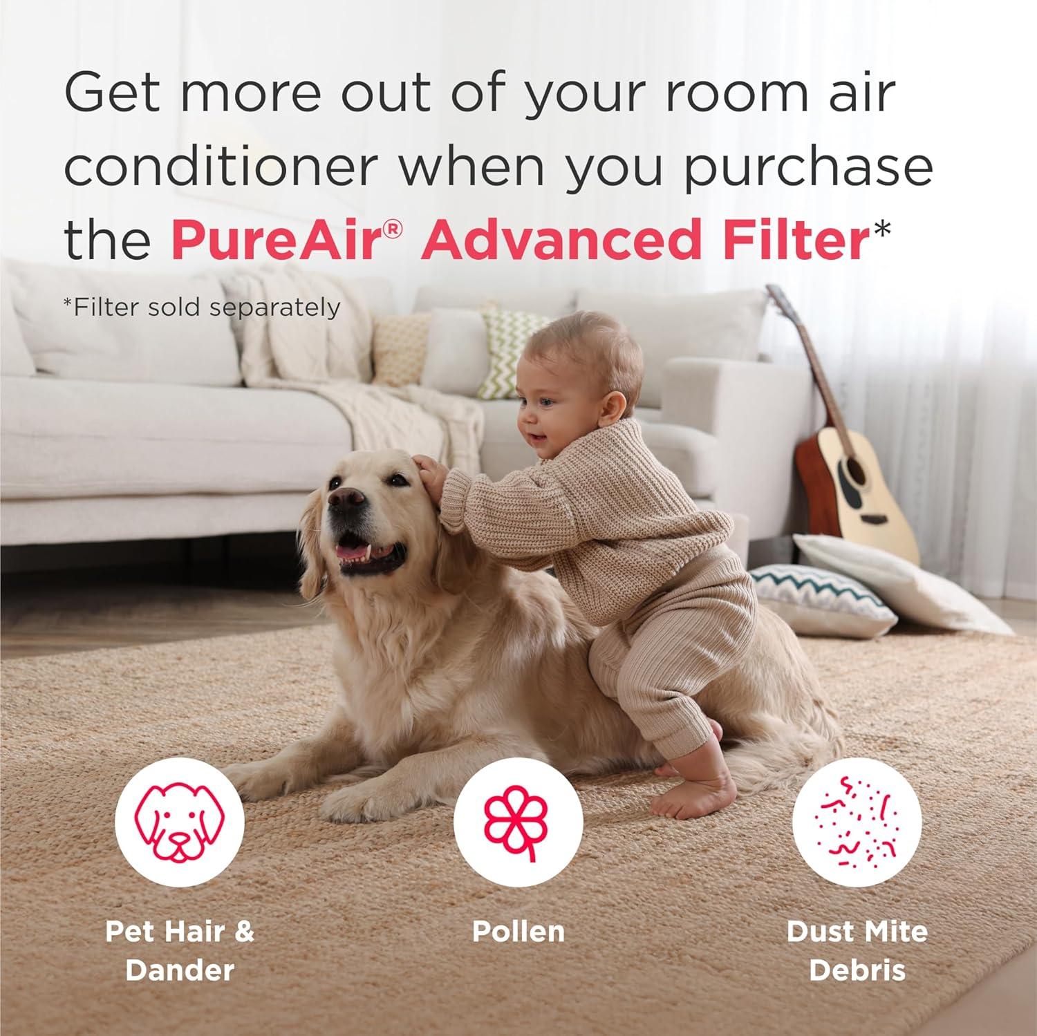 imageFrigidaire 3in1 Portable Room Air Conditioner 10000 BTU ASHRAE 6500 BTU DOE Cools Up to 450 Sq Ft Quiet Operation Dehumidifying Dry Mode White