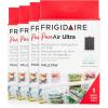 FRIGIDAIRE PAULTRA Pure Air Ultra Refrigerator Air Filter with Carbon Technology to Absorb Food Odors, 6.5 Inch x 4.75 Inch(4 Count (Pack of 1))