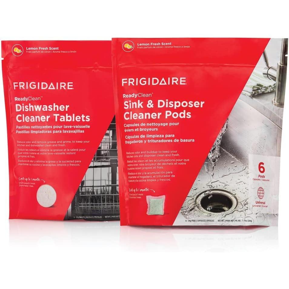 imageFrigidaire ReadyClean Probiotic Dishwasher Cleaner 6 Tablets White 6 CountProbiotic Bundle