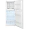 Frigidaire 11.6 Cu. Ft. Compact ADA Top Freezer Refrigerator in Brushed Steel with Electronic Control Panel, Reversible Door Swing, ENERGY STAR(White)