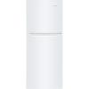 Frigidaire 10.1 Cu. Ft. Compact ADA Top Freezer Refrigerator in Brushed Steel with Electronic Control Panel, Reversible Door Swing, ENERGY STAR(White)