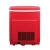FRIGIDAIRE Portable Compact Ice Maker, Counter Top Ice Making Machine, 26lb per day, White(Red)