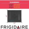 Frigidaire 316400601 Oven Bottom Panel for Electric Ranges and Stoves, Black