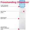 Frigidaire EFWC498 – Top Loading Cooler Dispenser -Hot & Cold Water – Child Safety Lock – Innovative Slim & Sleek Design, Holds 3 or 5 Gallon Bottles – Black(White)