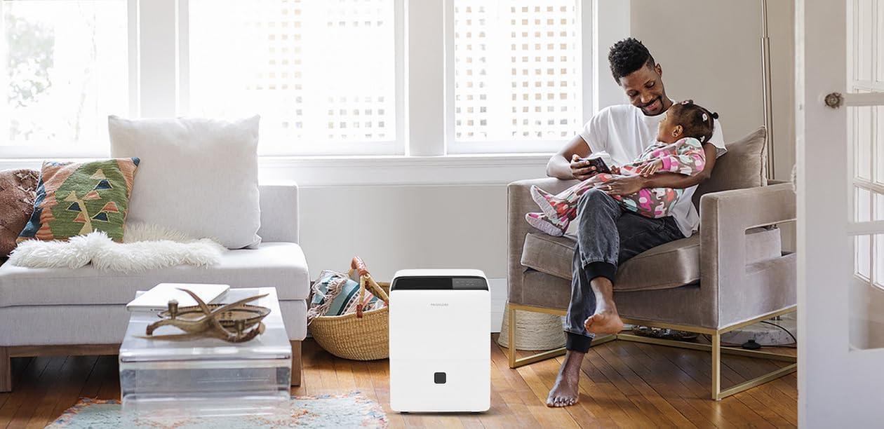imageFrigidaire 50 Pint Dehumidifier wPump60 Pint New 2024