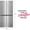 Frigidaire 17.4 Cu. Ft. 4 Door Refrigerator in Brushed Steel with Adjustable Freezer Storage(Original)