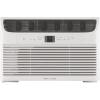 Frigidaire 8,000 BTU Window Air Conditioner with Remote Control, Cools Up to 350 Sq. Ft., Quiet Operation, Eco Mode, 3 Fan Speeds, Auto Restart, White(6 000 BTU Electronic Controls)
