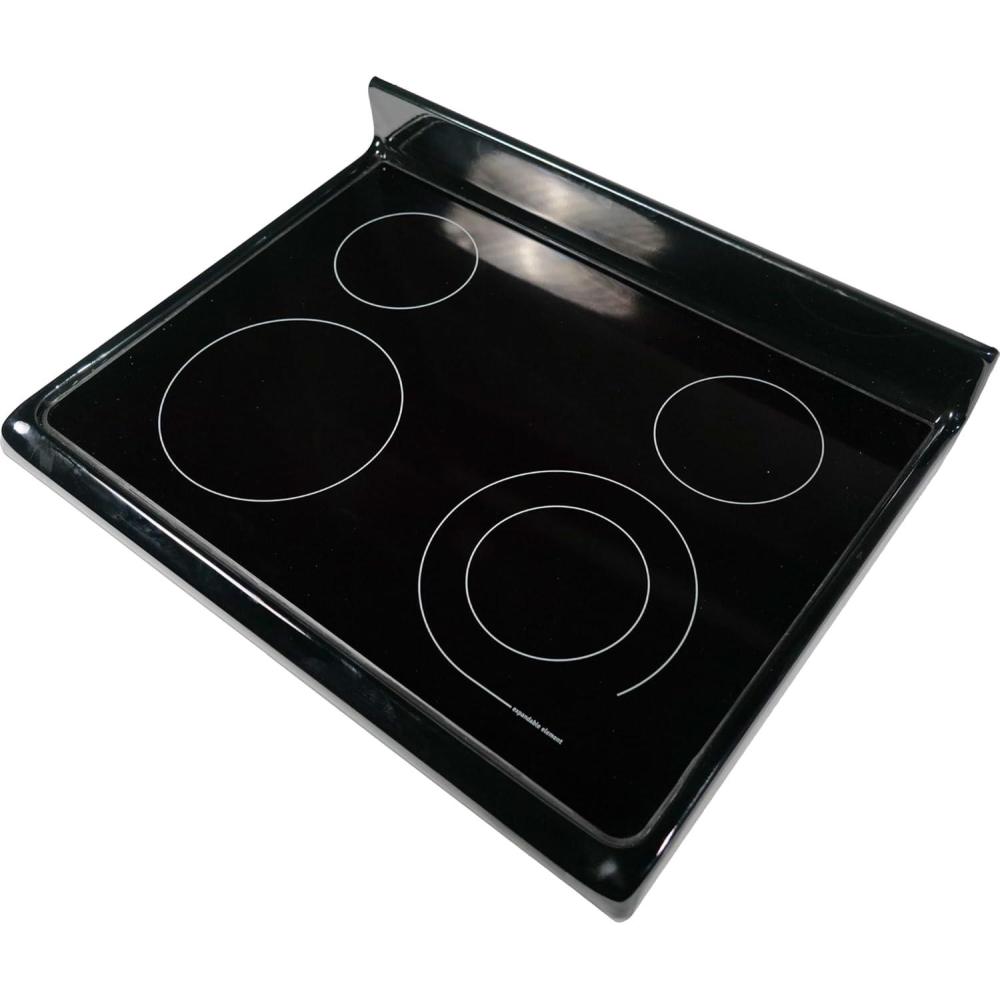 imageFrigidaire 316531948 Glass Stovetop for Electric Ranges and Stoves Black
