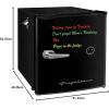 FRIGIDAIRE EFR107-WHITE, Mini Fridge for Dorm with White Board & Small Ice Freezer 1.6 Cu Ft Compact Refrigerator, White(BLACK)