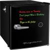 FRIGIDAIRE EFR107-WHITE, Mini Fridge for Dorm with White Board & Small Ice Freezer 1.6 Cu Ft Compact Refrigerator, White(BLACK)